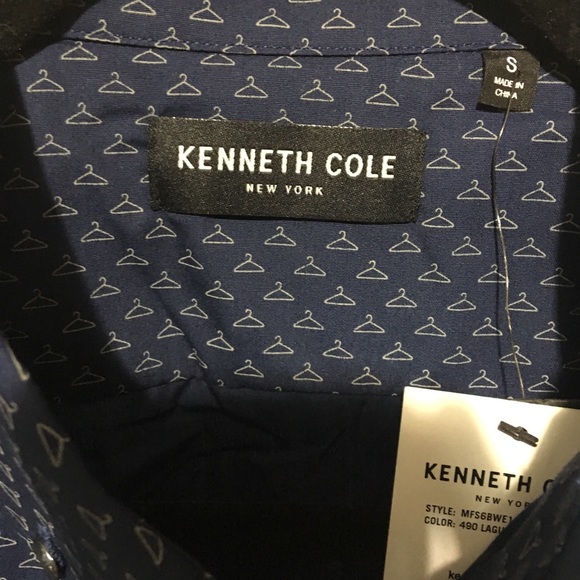 Kenneth cole men’s dressy shorts sleeve top - Picture 5 of 6